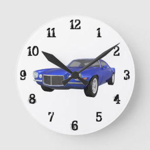 1972 Camaro: Wall-Uhr Runde Wanduhr