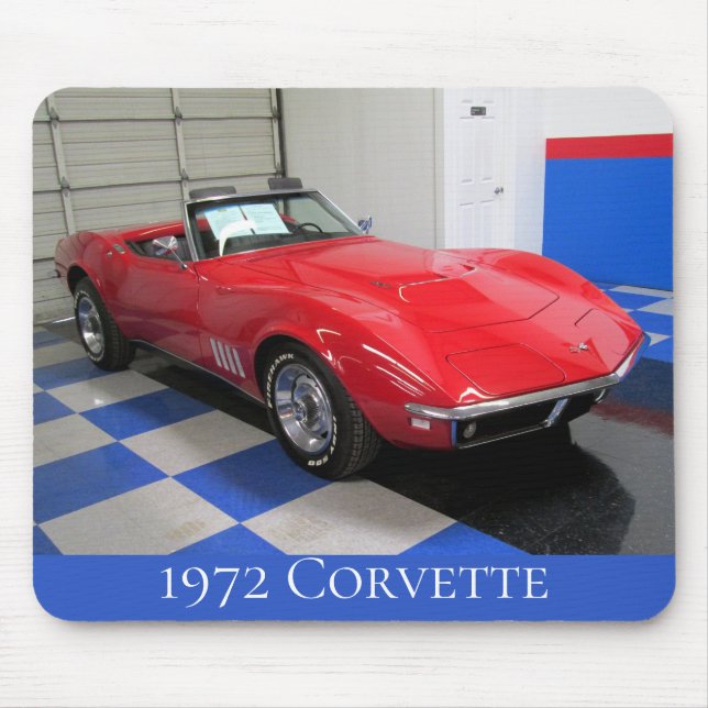 1972 Corvette Stingray Puzzle Mouse Pad Mousepad (Vorne)