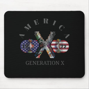 1972 Generation X American Skateboard Mousepad