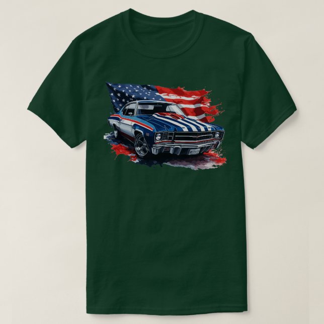 1973 Chevrolet Chevelle T-Shirt (Design vorne)