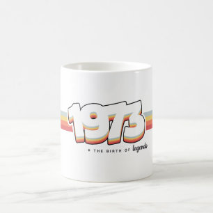 1973 Die Geburt von Legenden Kaffeetasse