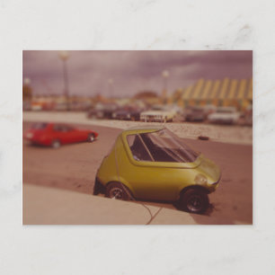 1973 Miniatur von Elektroautos Postkarte