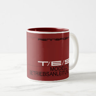 1973 T/E/S Modell-Betriebsanleitung Zweifarbige Tasse