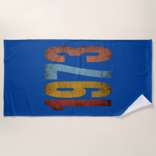 1973 VINTAG STRANDTUCH