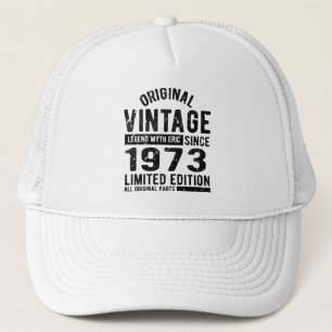1973 Vintager Geburtstag Truckerkappe