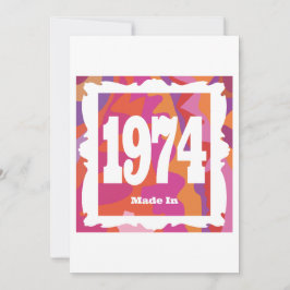 1974 - 1974 EINLADUNG