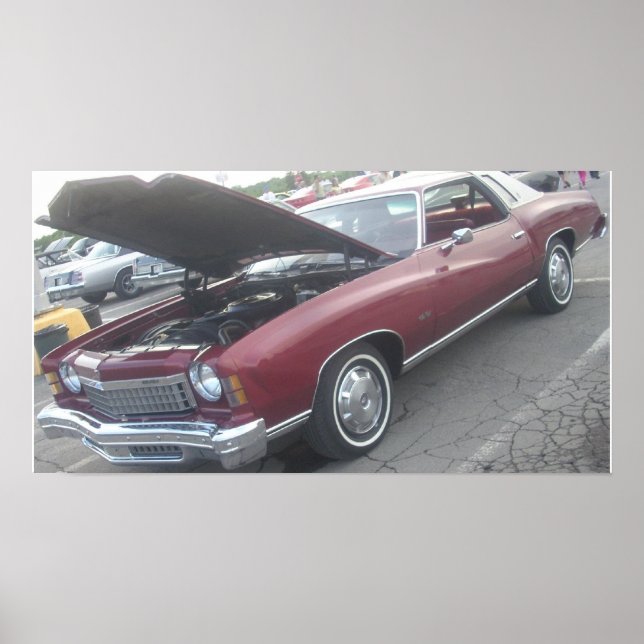 1974 Chevrolet/Chevrolet Monte Carlo Poster (Vorne)