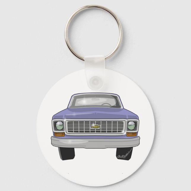 1974 Chevrolet-Lieferwagen Schlüsselanhänger (Vorderseite)