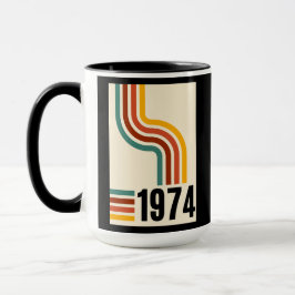 1974 Retro Vintage Poster Tasse