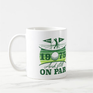 1975 50. Birthday Golf Spaß Kaffeetasse