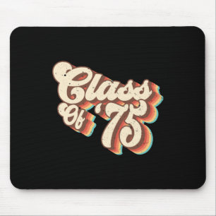 1975 Cl Wiedersehen Retro Cl von 75 Schulabschluss Mousepad