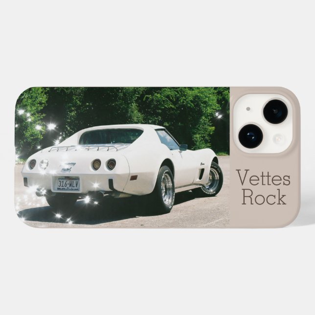1975 Corvette Stingray Phone Cover (Rückseite (Horizontal))