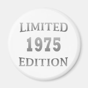 1975 geboren Geburtstagsfeier Magnet