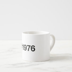 1976 Hashtag 49 Jahre Geburtstag Espressotasse