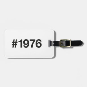1976 Hashtag 49 Jahre Geburtstag Gepäckanhänger