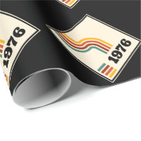 1976 Retro Vintage Poster Geburtstag oder Wiederse