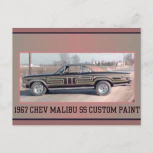 1977 CHEV SS 2 POSTKARTE