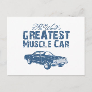 1977 Chevrolet El Camino Postkarte