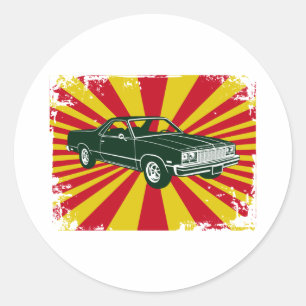 1977 Chevrolet El Camino Runder Aufkleber