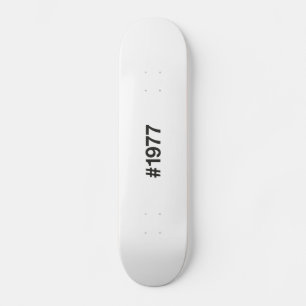 1977 Hashtag 48 Geburtstag Skateboard