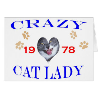 1978 Crazy Cat Lady