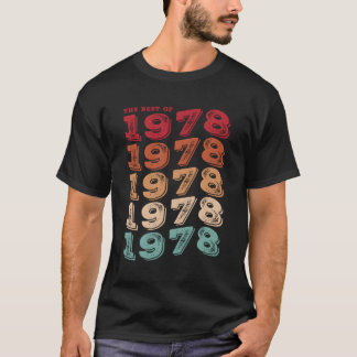 1978 Legende für 45 45. T-Shirt