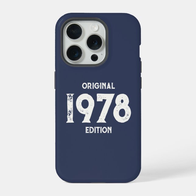 1978 Original Edition iPhone 15 Pro Hülle (Rückseite)