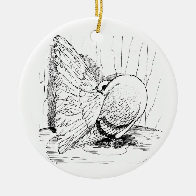 1978 Saddle Keramikornament (Vorne)