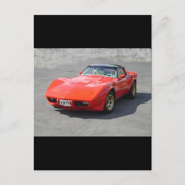 1979 Classic Cars Postkarte (Vorderseite)