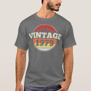 1979 Geburtstag Vintag 1979 Retro T-Shirt