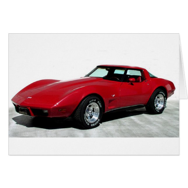 1979 Red Corvette Classic (Vorderseite (Horizontal))