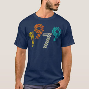 1979 Retro-Geburtstag Vintag T-Shirt