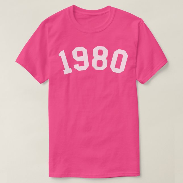 1980 4 T-Shirt (Design vorne)
