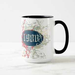 1980 Geburtstag oder Seit 1980 oder Made 1980 Tasse