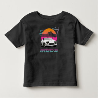 1980_s Retro Wave Chevy Camaro IROC-Z Kleinkind T-shirt