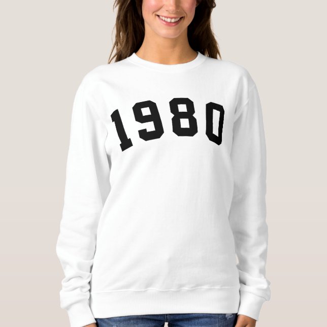 1980 Sweatshirt (Vorderseite)
