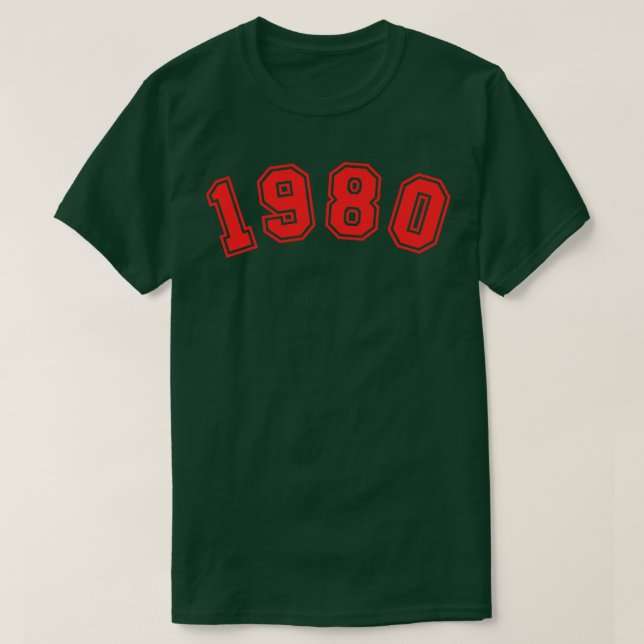 1980 T-Shirt (Design vorne)