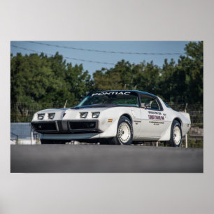 1980 Turbo Trans Am Pace Car Poster