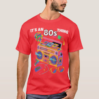 1980er 80er Wiedervereinigung Nostalgie Erinnerung T-Shirt