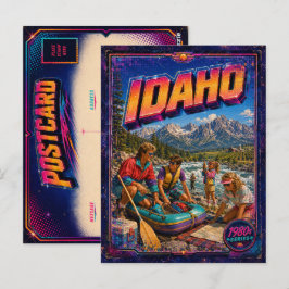 1980er Idaho Postkarte 80er Retro