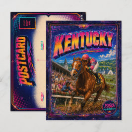 1980er Kentucky Postkarte 80er Retro