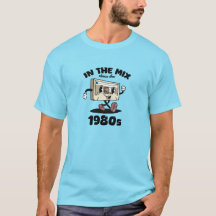 1980er Retro-Mix-Tape-Kassette - Unisex-T-Shirt