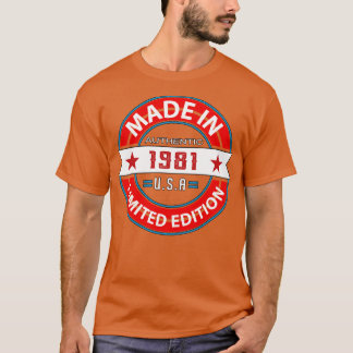 1981 42 Jahr T-Shirt