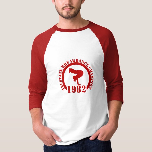 1982 Breakdance-Meister T-Shirt (Vorderseite)