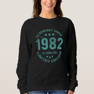 1982 Vintager Geburtstag Sweatshirt
