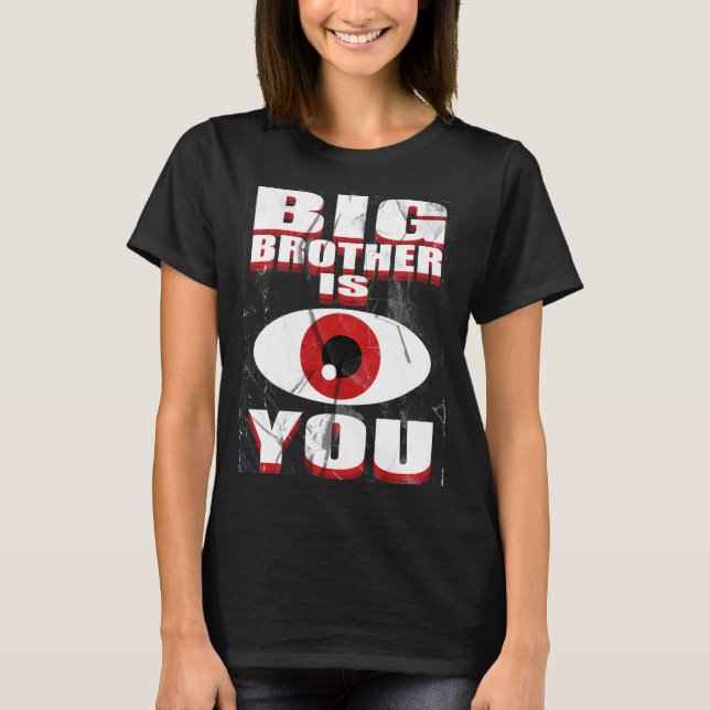 1984 Big Brother is Watching You Shirt ( Women's ) (Vorderseite)