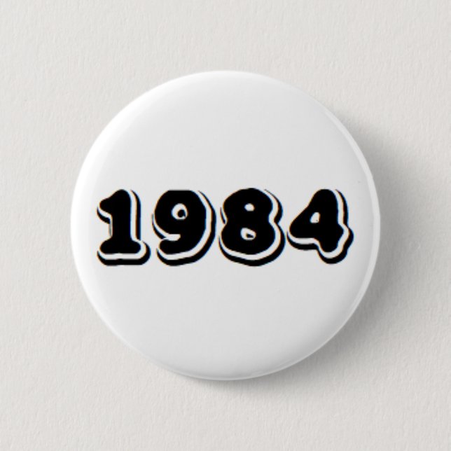 1984 BUTTON (Vorderseite)