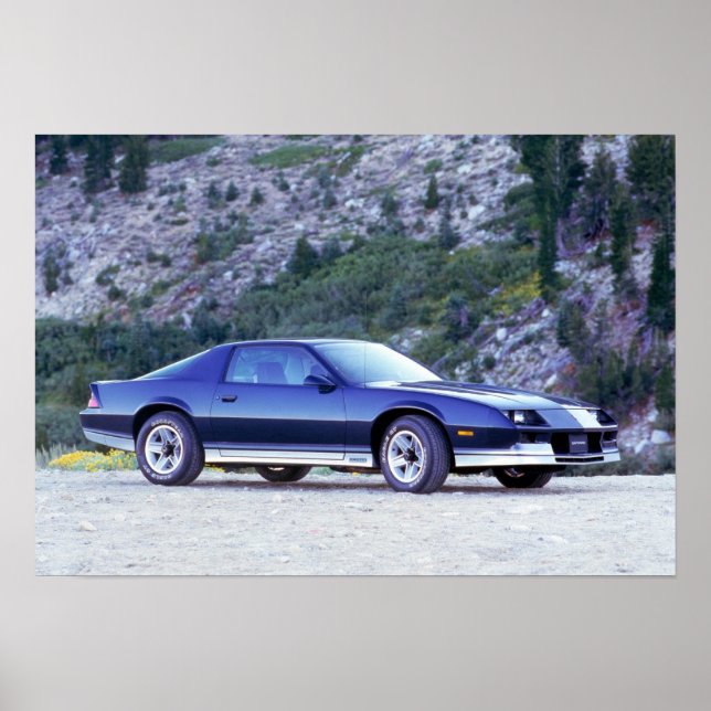 1984 Chevy Camaro Z28 Poster (Vorne)