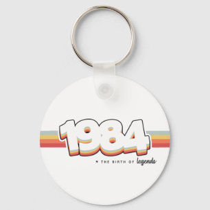 1984 Die Geburt von Legenden Schlüsselanhänger