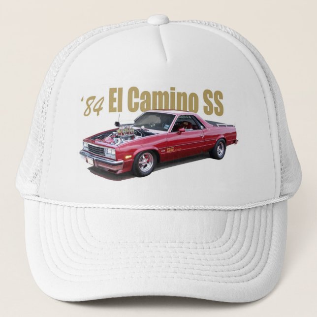 1984 ElCamino Super Sport Truckerkappe (Vorderseite)